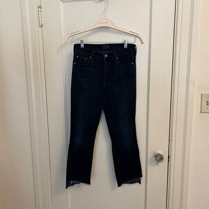 Mother Insider Step Crop. Color: after party!